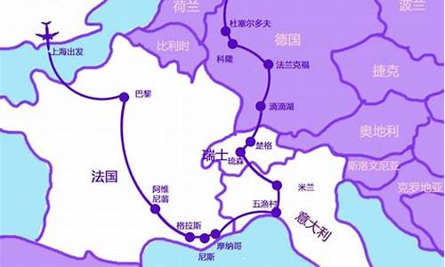 瑞士法国意大利地图,法国意大利瑞士旅游攻略