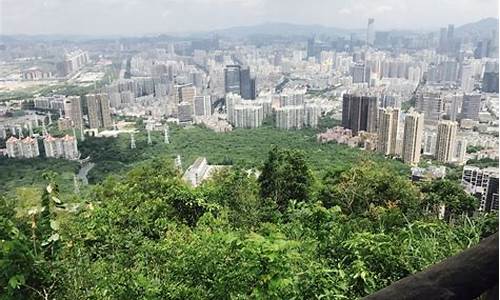 深圳大南山公园海拔_深圳市大南山的高度